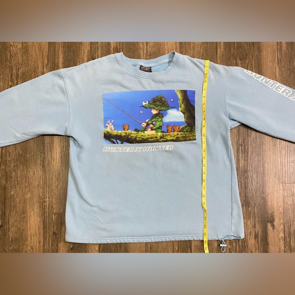 Hunter × Hunter Gon Scenic Toggle Crewneck - BoxLunch Exclusive SIZE LARGE